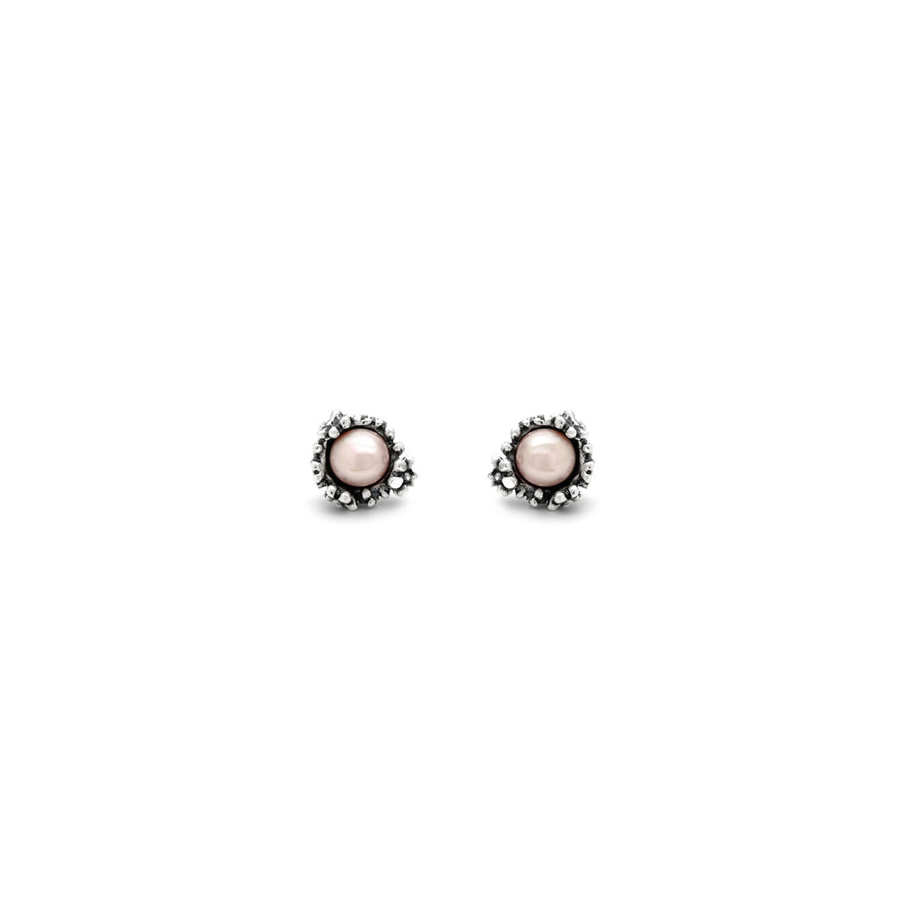 Orecchini Blossom Mini Orecchini in Argento 925 e perle naturali
