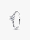 Anello Fiore Luminoso Argento Sterling 925