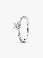 Anello Fiore Luminoso Argento Sterling 925