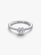 Anello Fiore Luminoso Argento Sterling 925