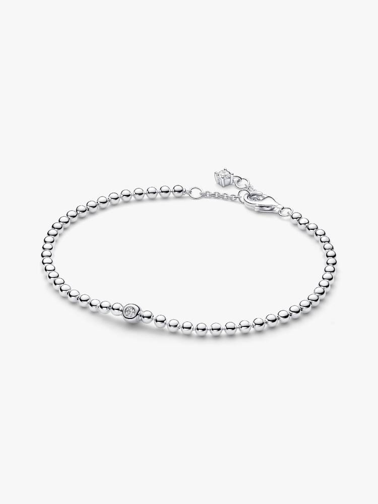Bracciale Sfere con punto luce Argento Sterling 925