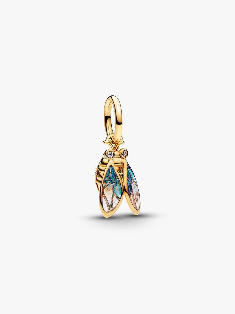 Charm Pendente Cicala Finitura in Oro