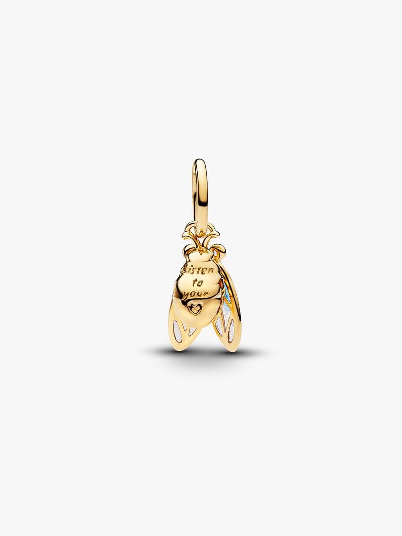 Charm Pendente Cicala Finitura in Oro