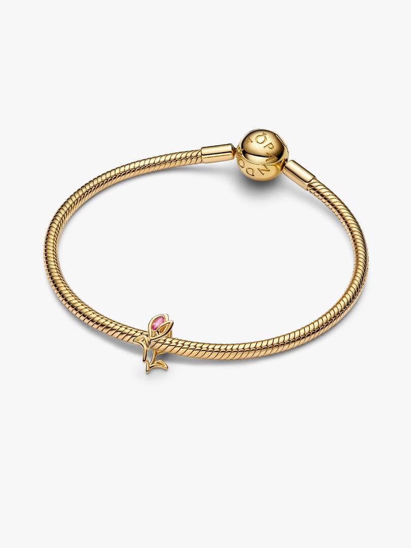 Charm Openwork Tulipano Finitura in Oro