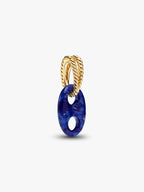 Charm Pendente Nodo Marinaro Esclusiva lega metallica rifinita in Oro