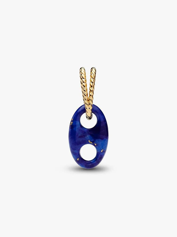 Charm Pendente Nodo Marinaro Esclusiva lega metallica rifinita in Oro
