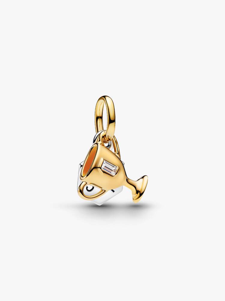 Charm Pendente Trofeo da incidere Argento Sterling 925, Esclusiva lega metallica rifinita in Oro