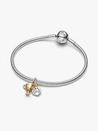 Charm Pendente Trofeo da incidere Argento Sterling 925, Esclusiva lega metallica rifinita in Oro