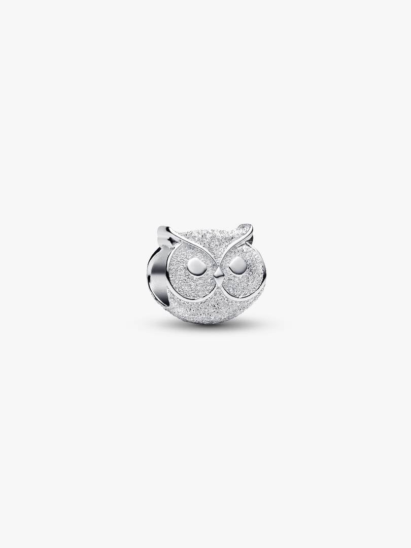 Mini Charm Gufo effetto diamantato