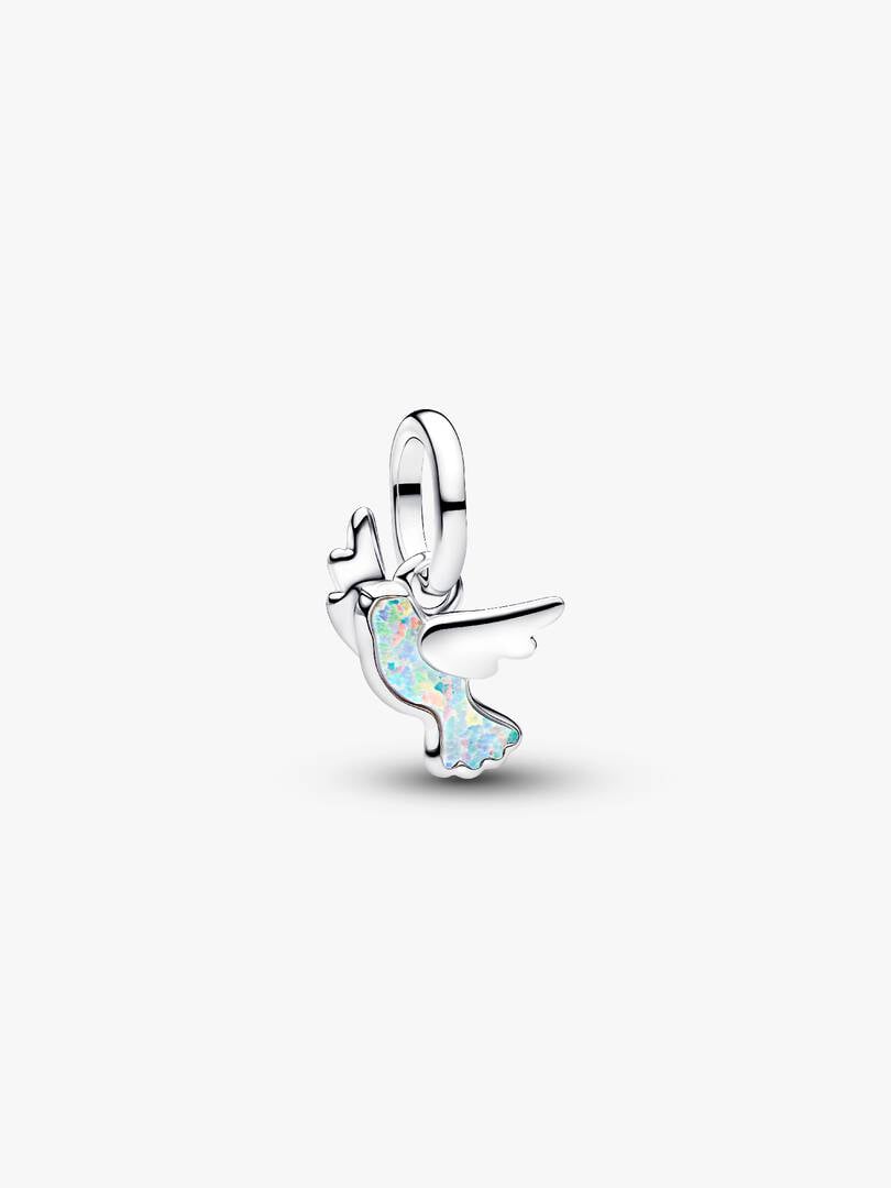 Charm Mini Pendente Colomba Bianca Pandora ME Argento Sterling 925