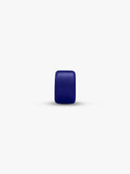 Mini Charm Vetro di Murano Blu Argento Sterling 925