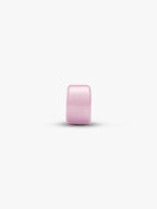 Mini Charm Vetro di Murano Rosa Argento Sterling 925