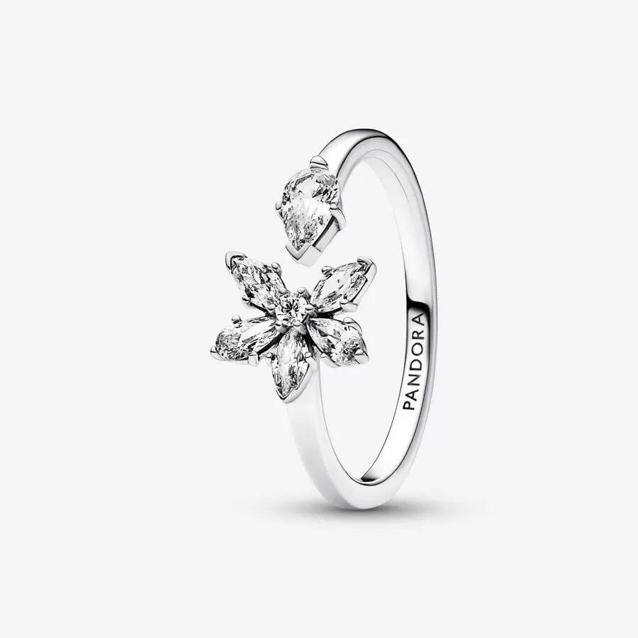 Anello Aperto Herbarium Fiore Luminoso 60