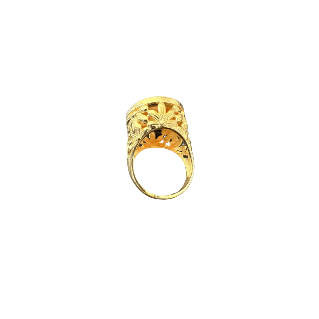 Anello con cammeo italiano margherita