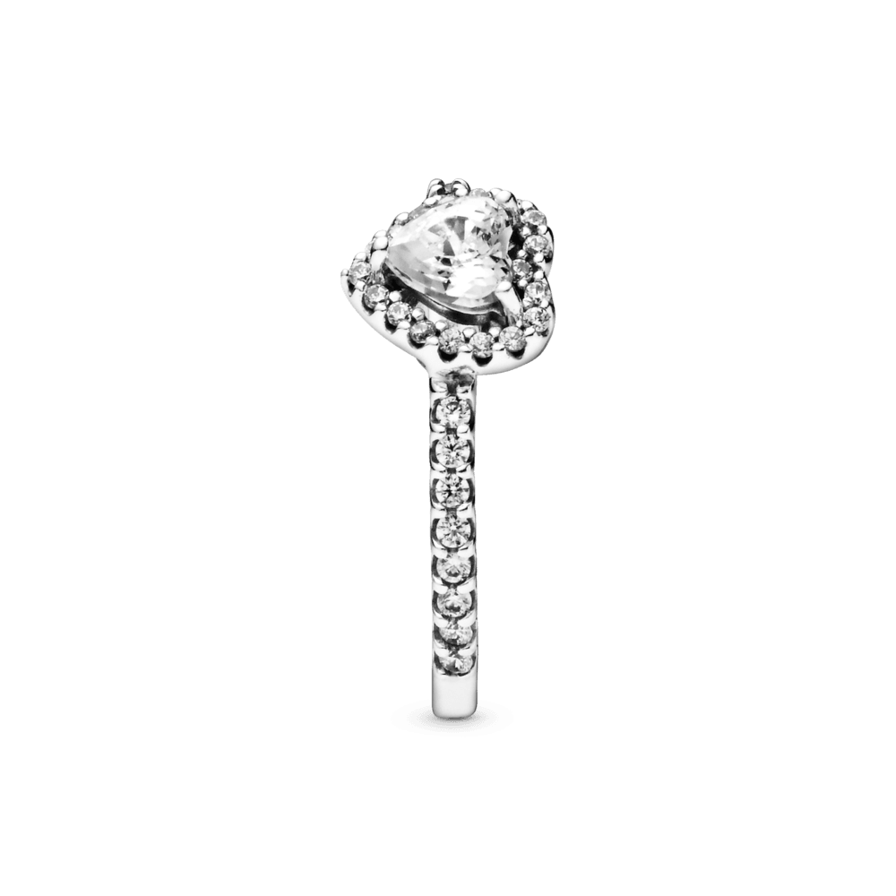 Anello Cuore in Rilievo
