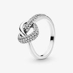 Anello Cuore intrecciato 60
