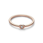 Anello Cuore Splendente
