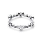 Anello Cuori Splendenti
