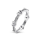 Anello Cuori Splendenti