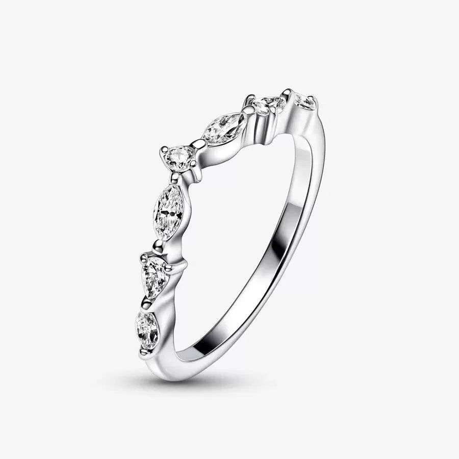 Anello Desiderio Scintillante Marquise