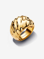 Anello Dune Placcatura in Oro 14k 48 ANELLO