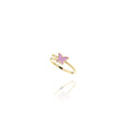 Anello Farfalla rosa
