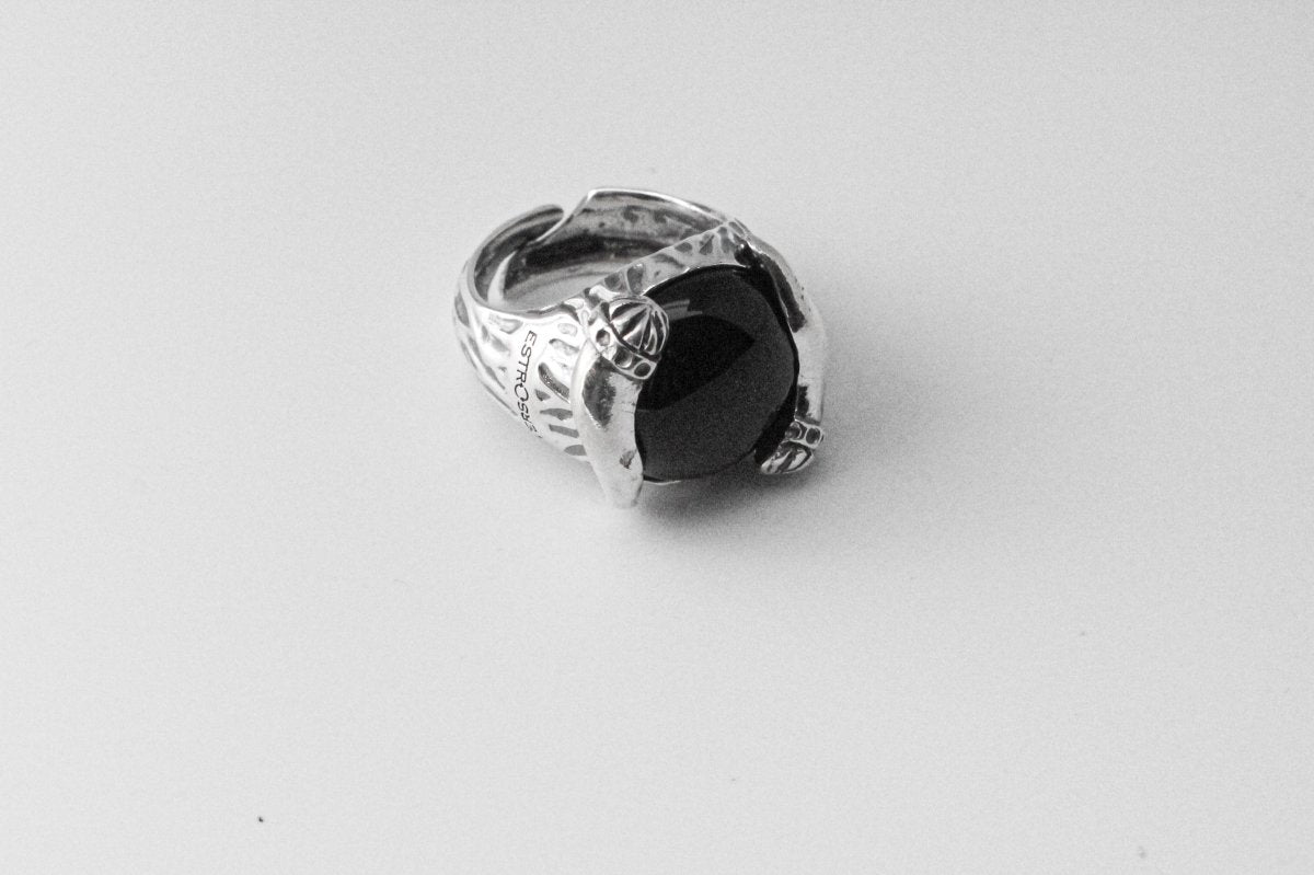 ANELLO FORTUNA CORNO, ONICE