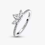 Anello Herbarium Petali Luminosi Pandora con Pietre a Goccia e Marquise