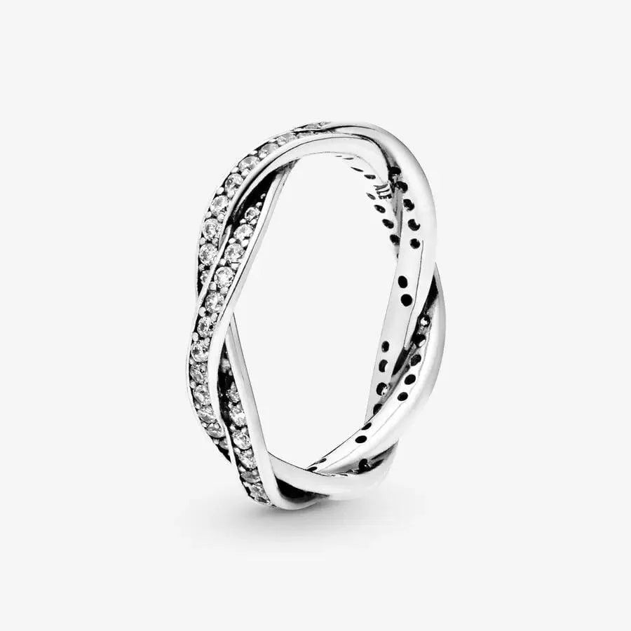 Anello Intreccio del Destino 60