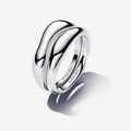 Anello Linea Sinuosa Divisibile 60