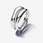 Anello Linea Sinuosa Divisibile 60