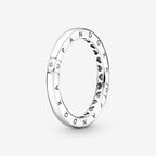 Anello Logo e Cuori 60
