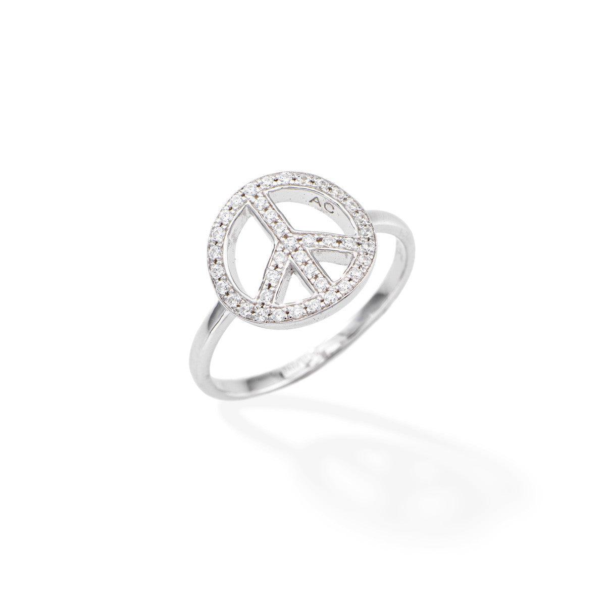 Anello Pace Zirconi