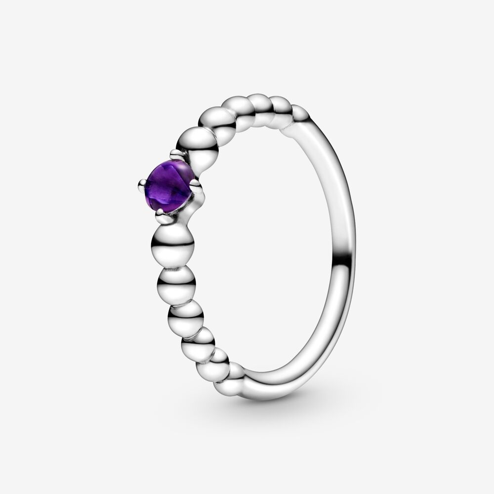 ANELLO PANDORA A SFERE - 48 / Viola - ANELLI
