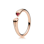 Anello Pandora Due Cuori