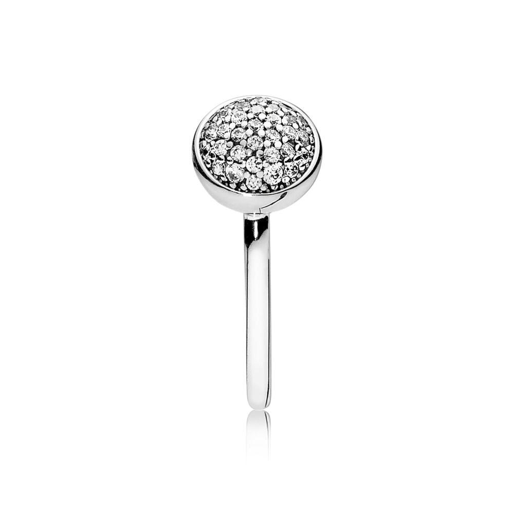 Anello Pandora Goccia Scintillante