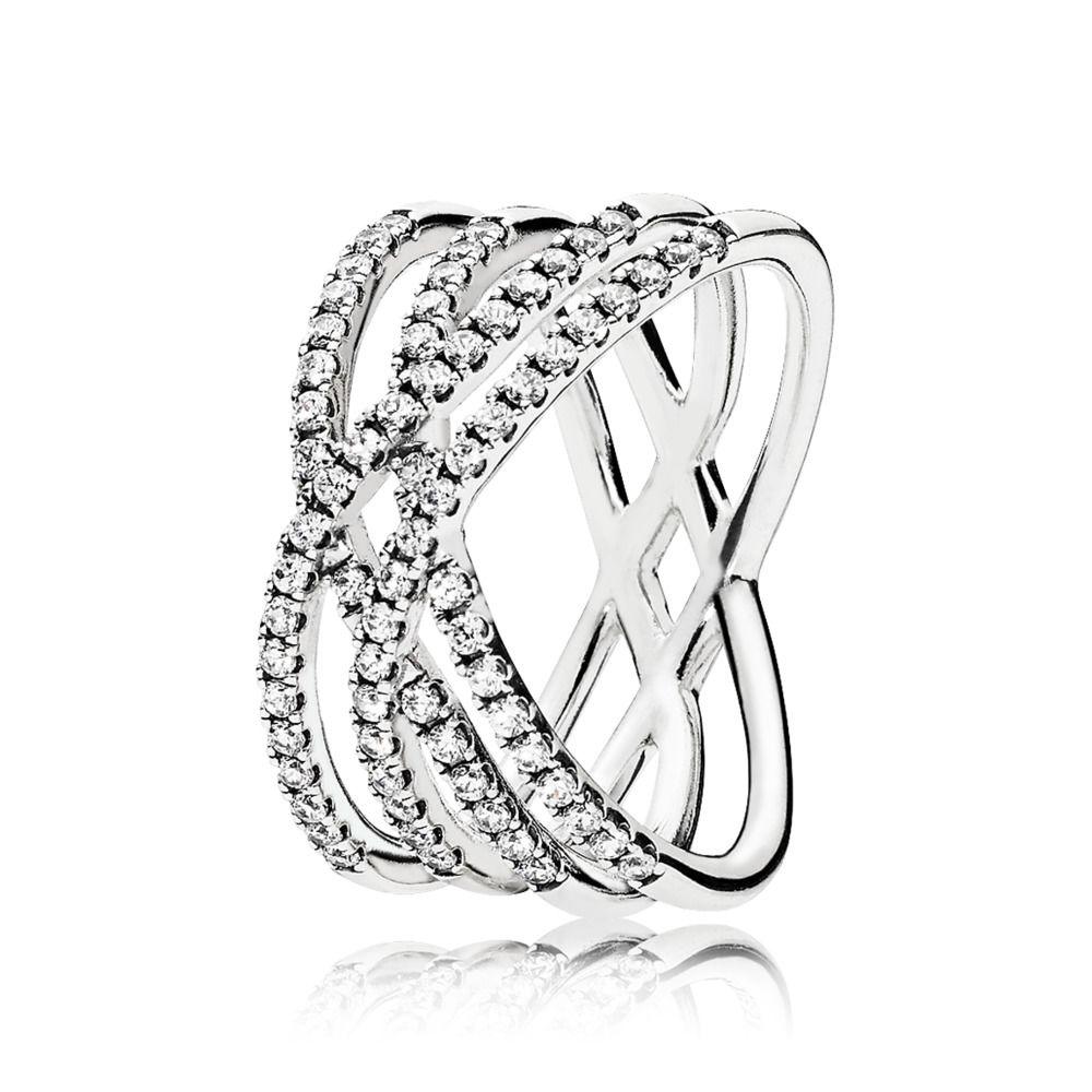 Anello Pandora Linee Cosmiche 60