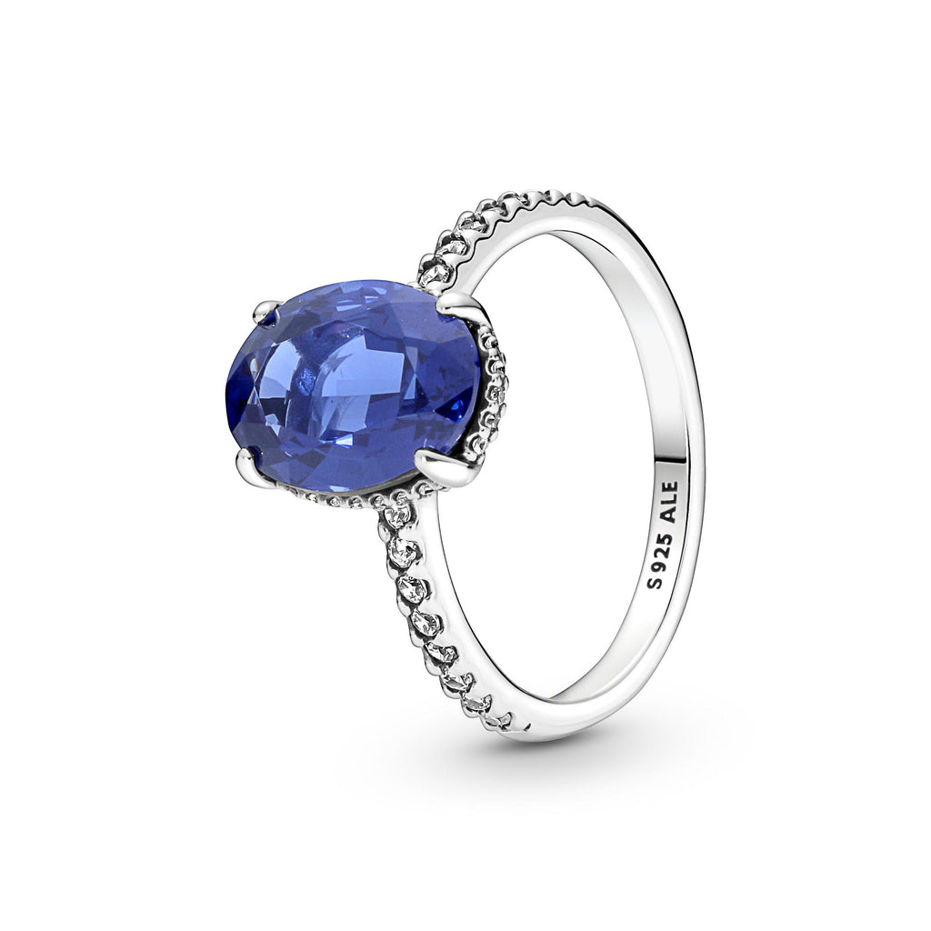 Anello Pietra Blu 60