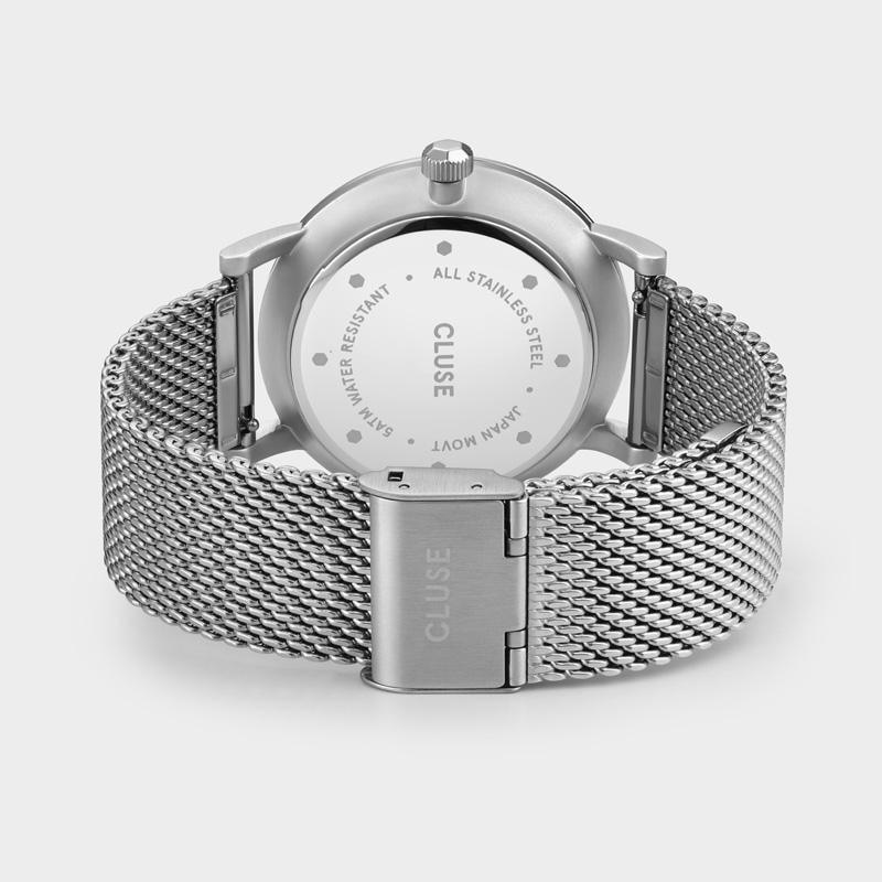 Aravis Mesh Grey, Silver Colour