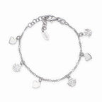 Bracciale angeli cuori
