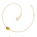 Bracciale Coccinella gialla