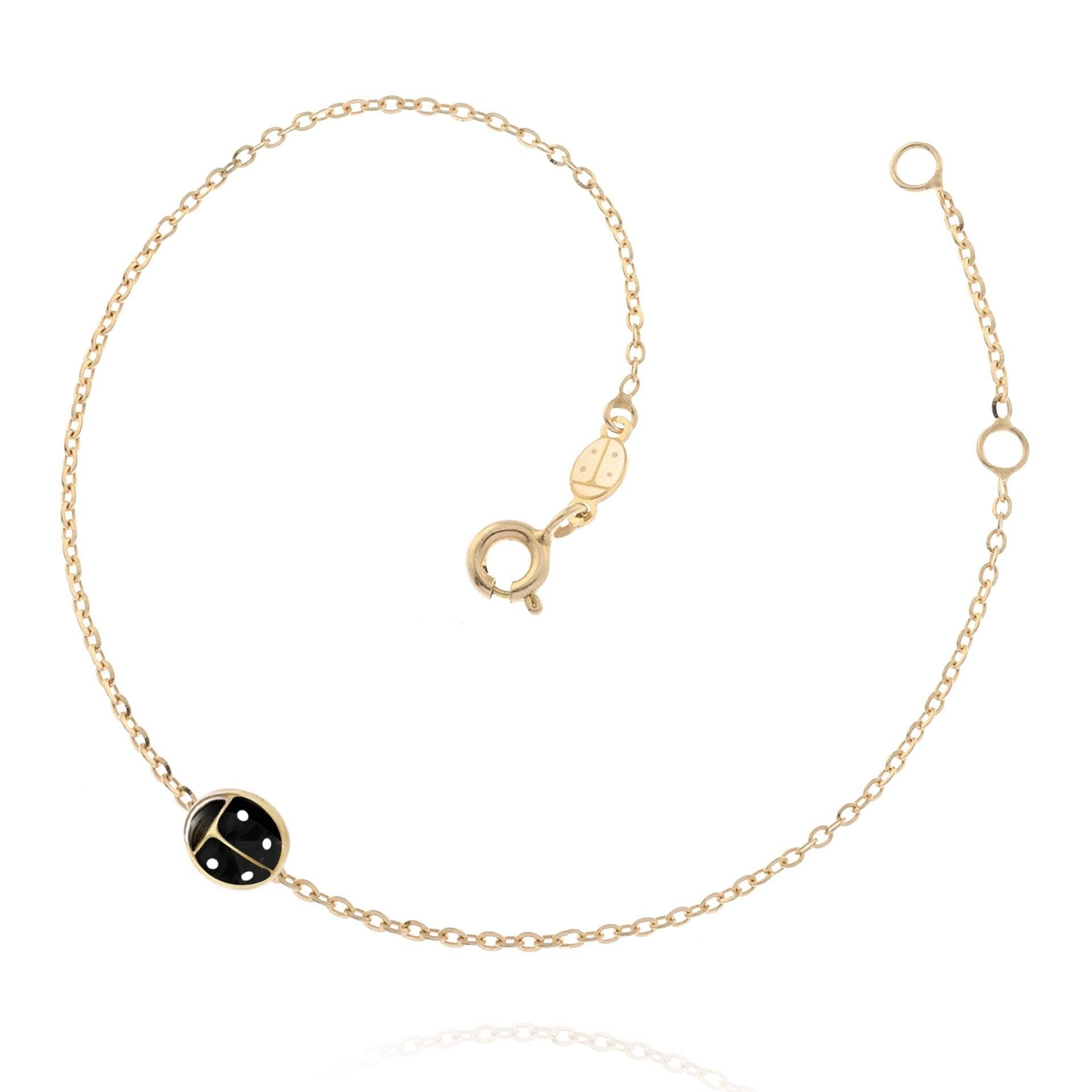 Bracciale Coccinella nera