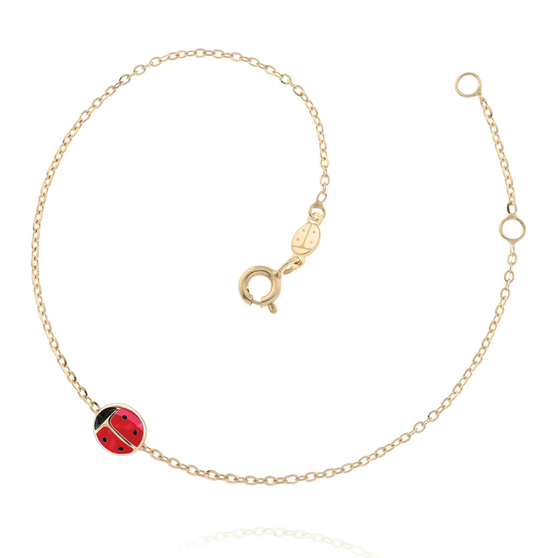 Bracciale Coccinella rossa