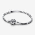 Bracciale con Chiusura a Cuore e Ali d’Angelo - 16 - BRACCIALE