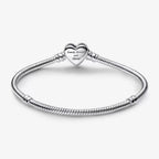 Bracciale con Chiusura Cuore Infinito Pietre Luminose
