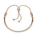 Bracciale con chiusura scorrevole