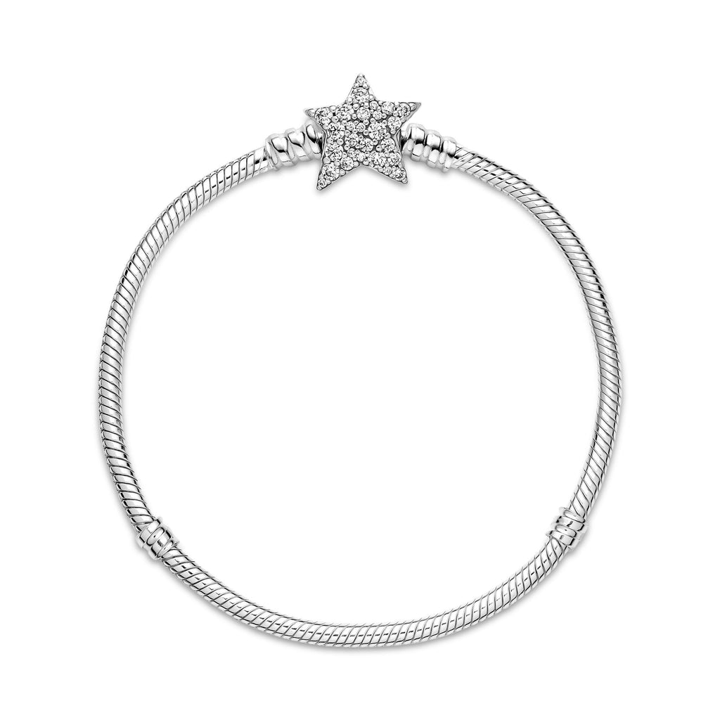 Bracciale con Chiusura Stella Luminosa