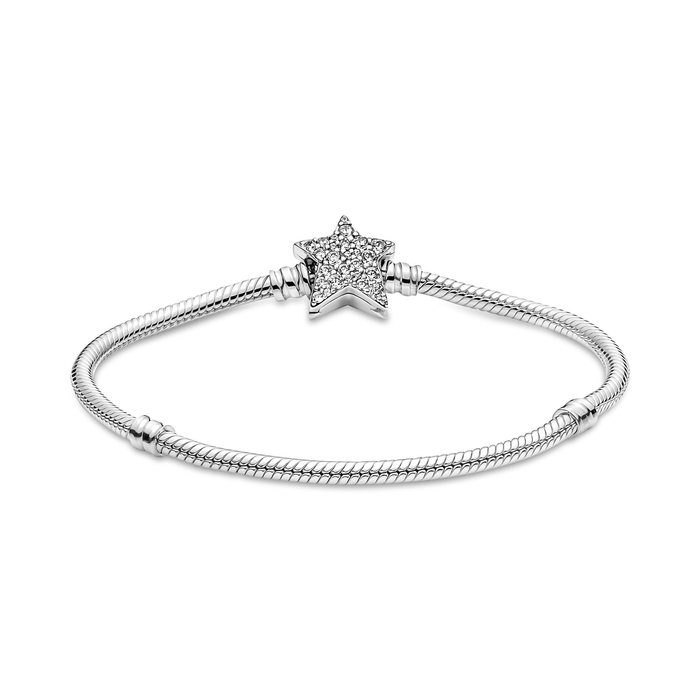 Bracciale con Chiusura Stella Luminosa