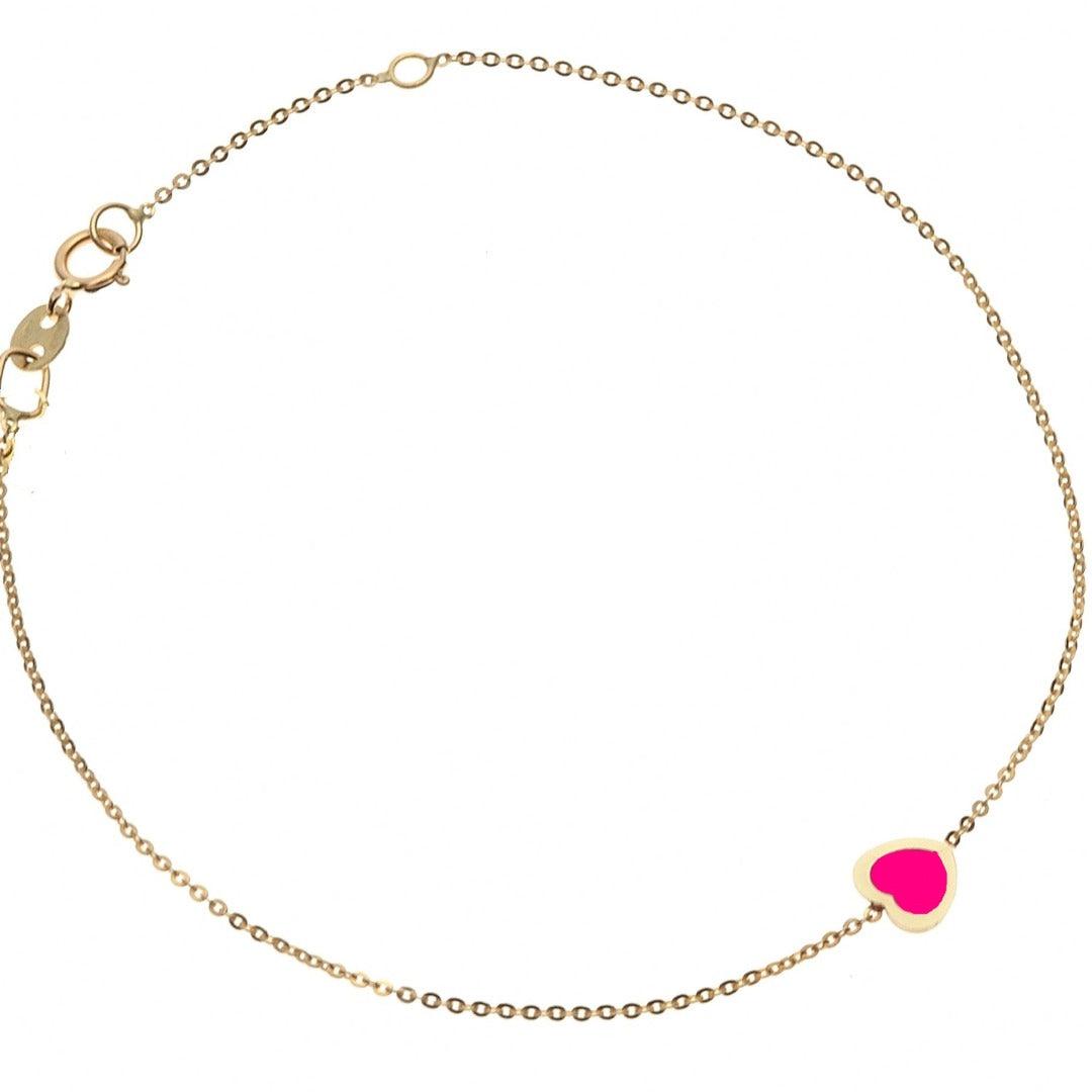 Bracciale Cuore smaltato