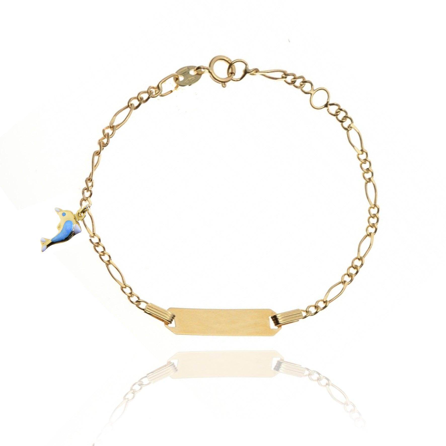 Bracciale Delfino smaltato